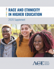 ACH | Race and Ethnicity in Higher Education: 2020 Supplement